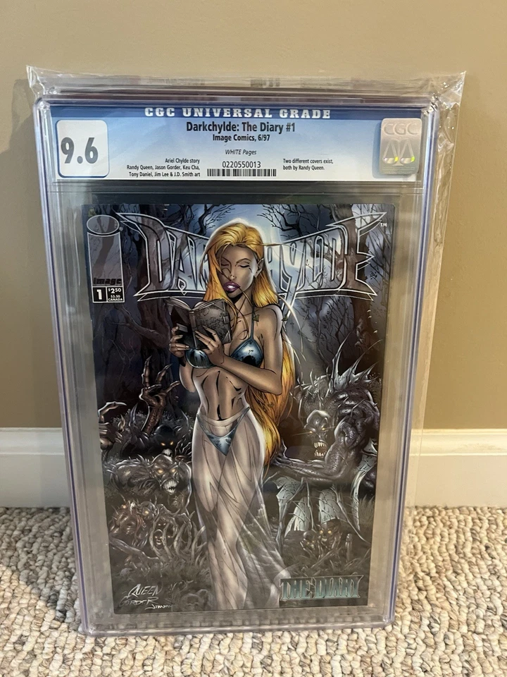 Darkchylde Diary CGC 9.6 Graded White Pages Randy Queen  - Image 2 of 2
