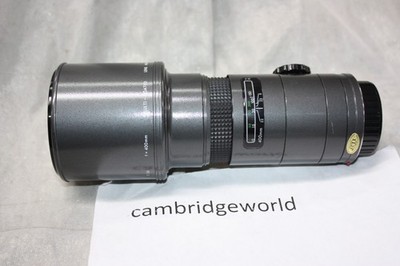 400mm F5.6 SIGMA  AUTOFOCUS  PRIME TELEPHOTO Lens for  SONY A & MINOLTA MAXXUM