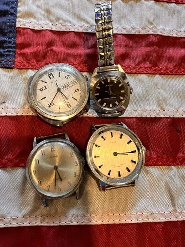 Vintage Timex Watch Lot