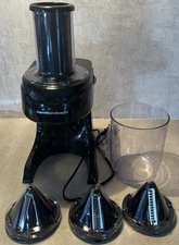 Hamilton Beach Electric 3 in 1 Spiralizer 70930 Black