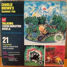 Vintage Talking View Master Charlie Brown s Summer Fun 3 Reels