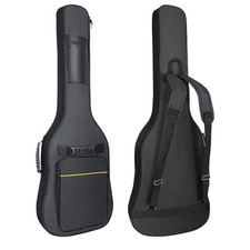 39 Inch Electric Guitar Bag Soft Guitar Case, 7 MM Thick Padded Electric Guit...