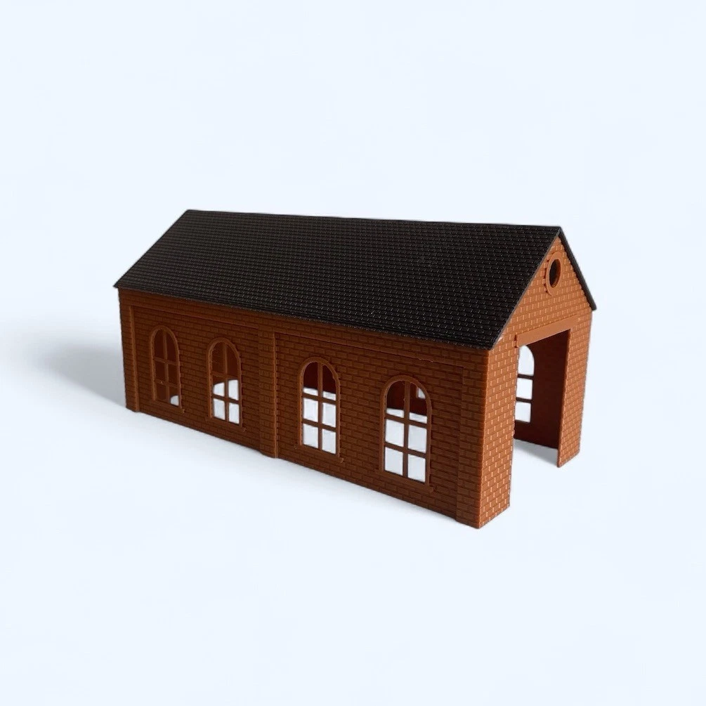 Edificio Industriale Per Modellismo Ferroviario – OO Gauge – Shed Over Tracks