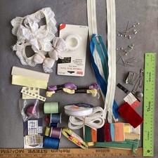 Lot Of Sewing Notions New and Used 40ish pieces