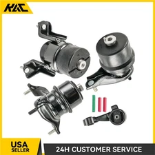 Set of 4 Engine & Transmission Mounts Kit Fits 2002-2006 Toyota Camry V6 3.0L