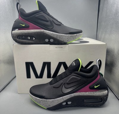 Size 4 Men / Size 5.5 Women -Nike Adapt Auto Max Black Fireberry Volt CZ6804-001