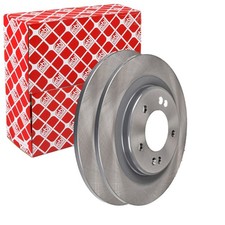 2X FEBI BREMSSCHEIBEN Ø284mm HINTEN PASSEND FÜR HYUNDAI I30 KIA CEE'D PRO