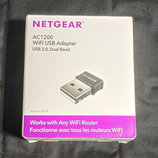 NETGEAR AC1200 USB 2.0 Dual-Band WiFi Adapter MU-MIMO Beamforming A6150
