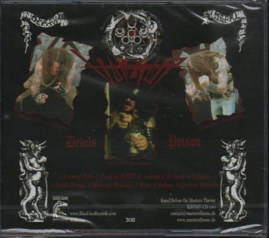 CD - VOMITOR - DEVILS POISON " NEU IN OVP VERSIEGELT " #A299# - Bild 2 von 2