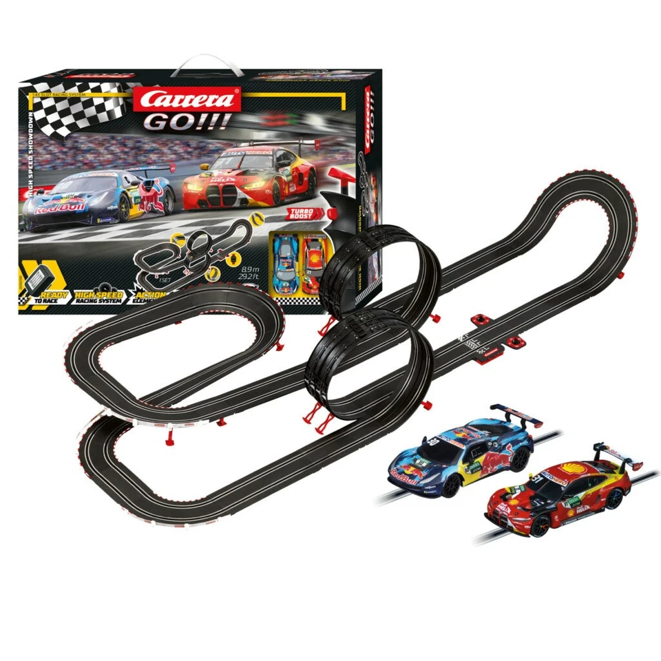 DTM High Speed Showdown 8,9 M 2 Loopings Carrera Go!!! Autorennbahn 20062561 NEU - Bild 1 von 1
