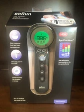 Braun No Touch 3 In 1 Thermometer All Age Precision Color Coded Fever Guidance