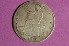 ESTATE FIND 1875 S TRADE ONE DOLLAR #K62750