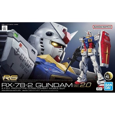Bandai RG 1/144 RX-78-2 Gundam Ver.2.0