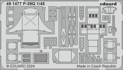 EDU-491477 Eduard P-39Q 1/48 Photo Etched Set for ARMA HOBBY