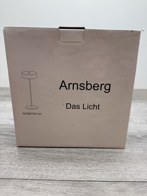 Arnsberg 527580102 Alessandro Volta 12  Table Lamp Black