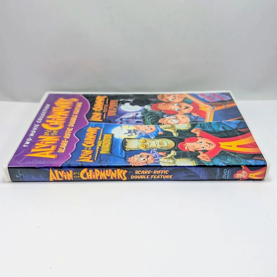 Alvin and the Chipmunks Scare-Riffic Double Feature (DVD) 2008 Halloween - Image 2 of 4