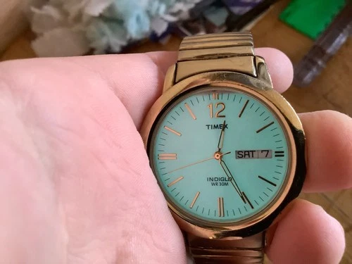 Antique Vintage Timex Indiglo wrist watch