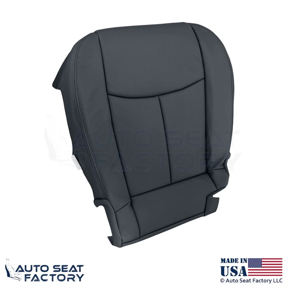 Cubierta inferior de grafito para pasajero de cuero genuino para Infiniti M37 M56 2011-2013 Foto 4 de 4