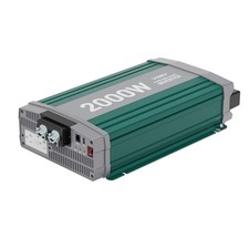 VEBU 2000W Pure Sine Wave Inverter with ATS Mode, 12V DC to AC 120V Converter