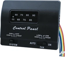 Heat/Cool Control Thermostat Replacement for RV Travel Trailer Coleman Mach AC