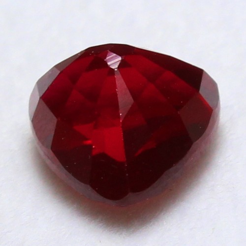 Natural 3.50 Ct Certified BURMA Pigeon Blood Red Ruby 8x8 MM Unheated Gemstone - Picture 2 of 6