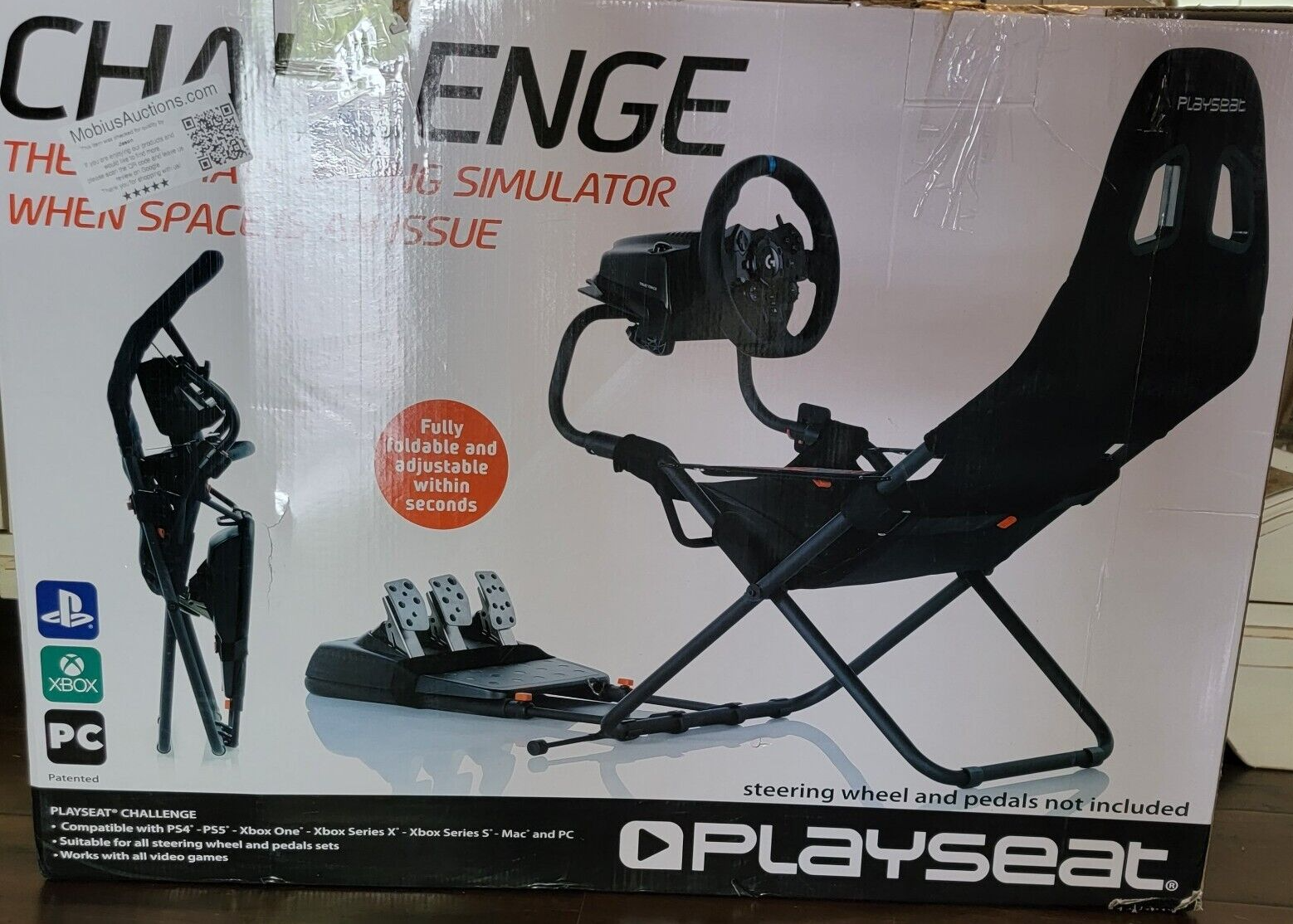 Playseat Challenge ActiFit Racing Simulator Game Chair 