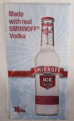 Smirnoff Premium Ice Banner, Triple Filtered, Wodka, ca. 0,60 x 1,17, Bar, Deko