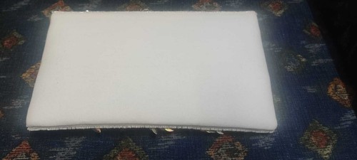 Borsa da festa tipo pochette abbellimento forma busta BOHO floreale paillettes borsa a tracolla - Foto 6 di 9