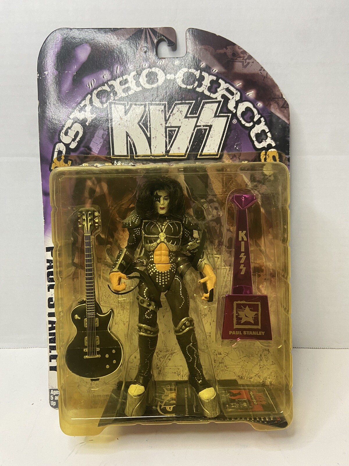 Kiss Psycho Circus Paul Stanley Action Figure Tour Edition 1998 McFarlane Toys