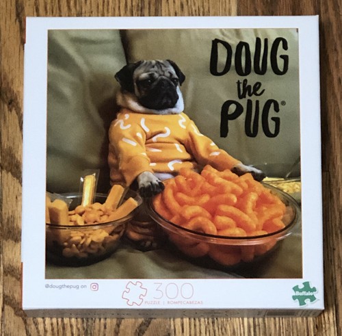 Pug With A Pearl Earring: Exploding Kittens 1000 Piece Jigsaw Puzzle