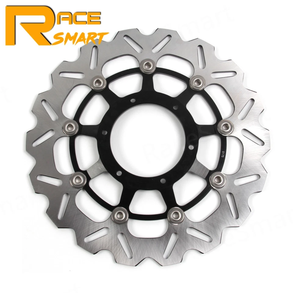 Rotores de disco de freno delanteros negros para Honda CB1000R 2008-2017 CTX1300 2014 2015 2016 Foto 3 de 4