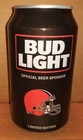Cleveland Browns Bud Light 12 oz beer can Anheuser-Busch Company 2017 - EMPTY — photo 2