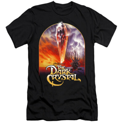 DARK CRYSTAL CRYSTAL POSTER Licensed Adult Men's Graphic Tee Shirt SM-6XL