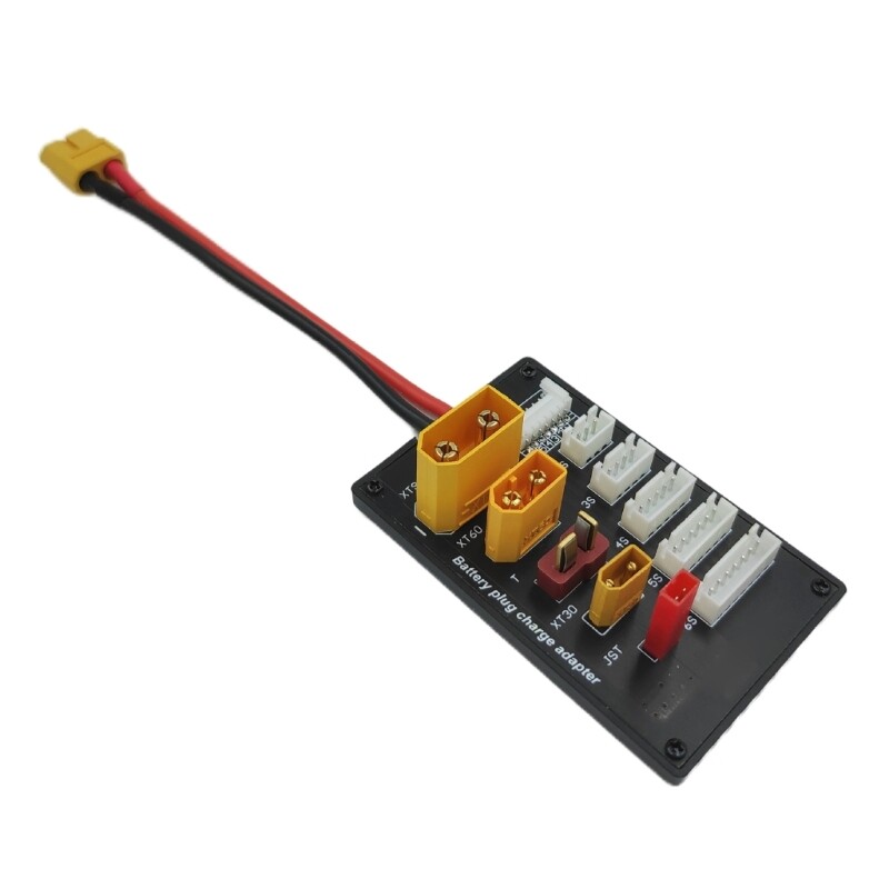XT60 LipoParallelCharging Board Balanced Charging Plate Adapter XT90