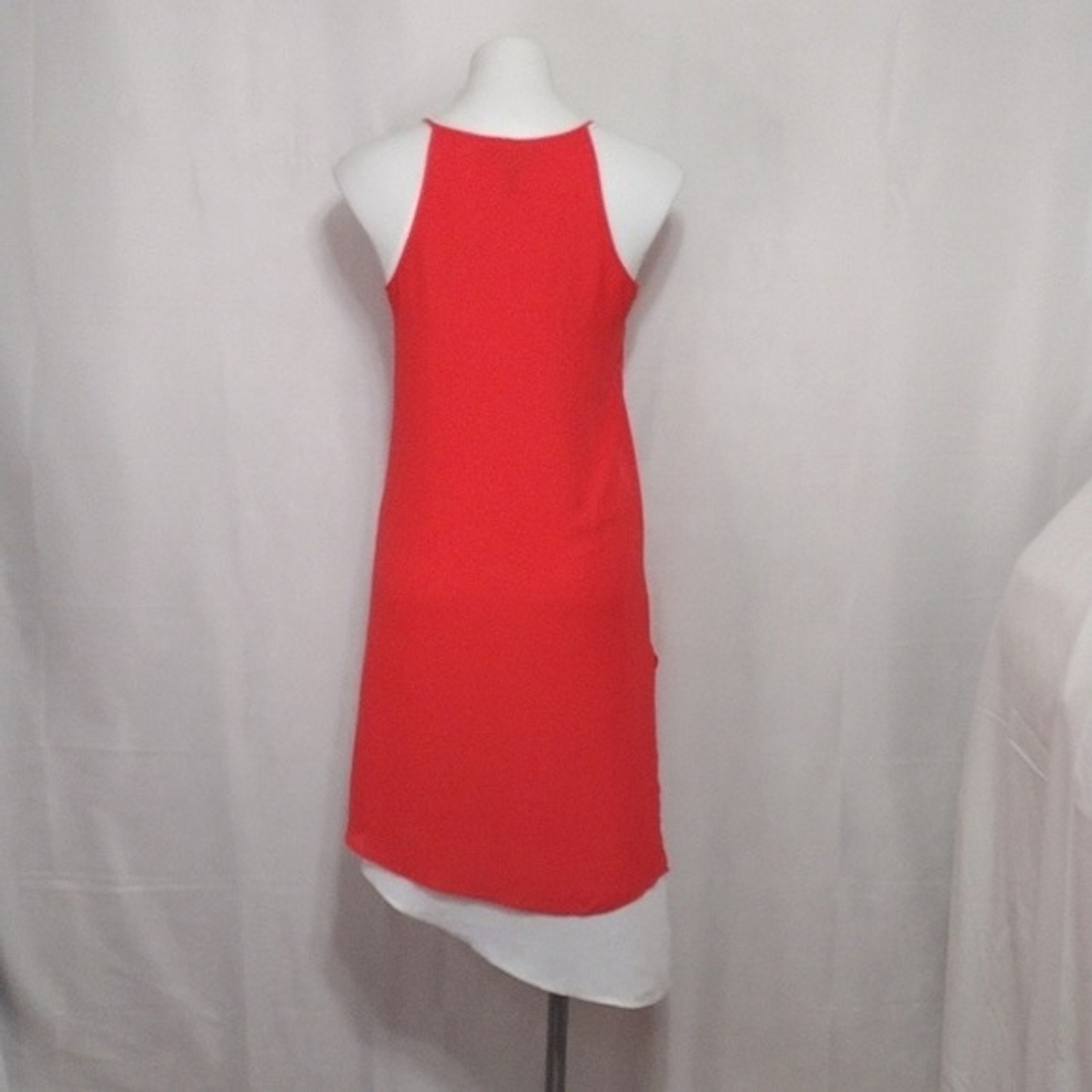 BCBGMaxAzria Double Layer Chiffon Asymmetrical Sl… - image 8