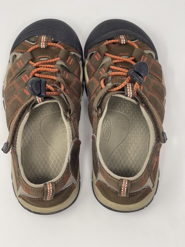 Scarpe da trekking sportive impermeabili Keen Sandles Youth taglia 4 marrone arancione - Foto 5 di 11