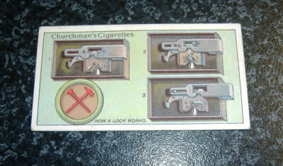 Churchman - Pfadfinder A-Serie Nr14 - So funktioniert ein Schloss