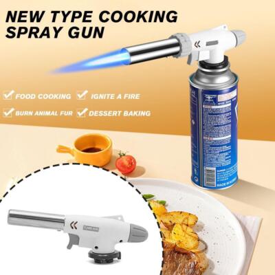 Camping Gas Torch Flame-Gun Portable Welding Fire Maker Butane Lighter P7P8