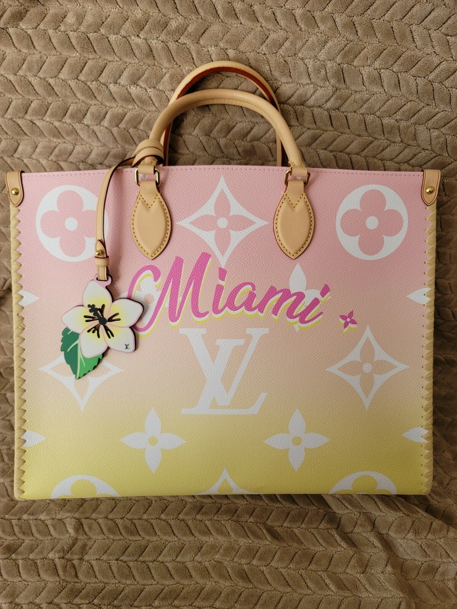 Louis Vuitton OnTheGo GM By the Pool Miami Resort Bag Giant