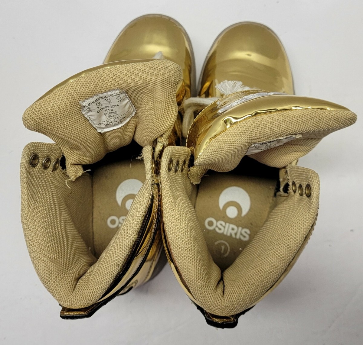 ユリシス　おまとめ売り Osiris Gold Light Up Skyrise Shoes Size 1 | eBay