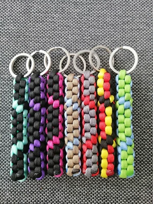 Paracord 550 Schlüsselanhänger Messerzieher Handarbeit geschenk Militär Lanyards - Bild 1 von 4