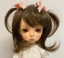 Monique Doll Wig Collection MADELINE WIG Size 7-8 LIGHT BROWN New, Mint