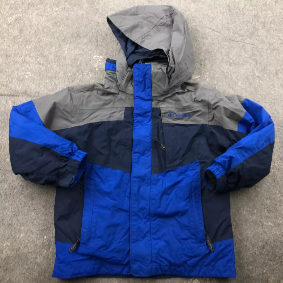 Columbia Jacket Toddlers 3T Blue Gray Ski Snow Interchange