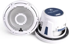 JL Audio M6-880X-C-3Gw 8.8" 2-Way Marine Coaxial Speakers White Classic Grilles