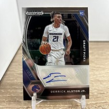 2021 Panini Prizm Basketball Derrick Alston Jr. RC Auto #DP-DAJ