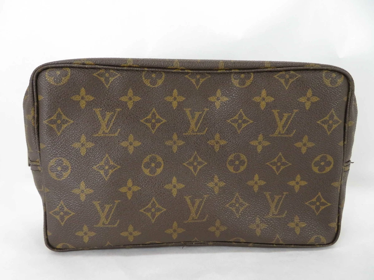 Pre-owned LOUIS VUITTON Monogram Cosmetic bag M47522 Brown