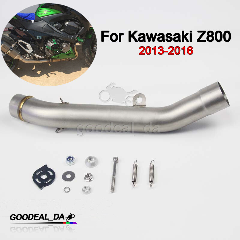 トップス moto Kawasaki ZX-14R 2012-2023 Slip On 17″ Tri-Oval Stainless