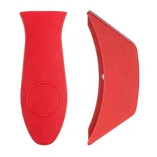 Silicone Hot Handle Cover Assist Pan Holder For Cast Iron Skillets And Tradition