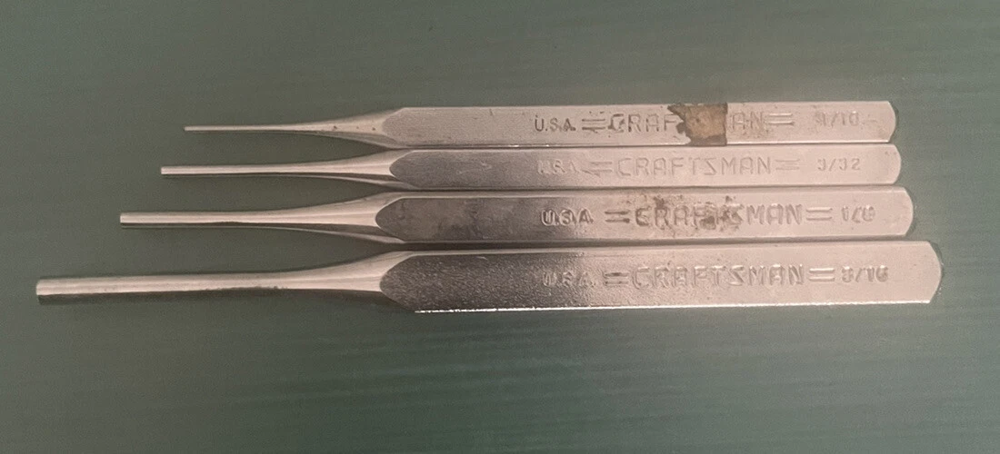 Craftsman roll pin punch set deals
