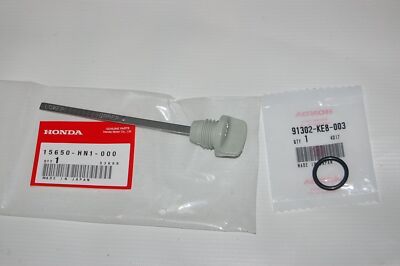 Honda Genuine OEM 1999-2014 TRX 400EX Oil Dip Stick With O-Ring 15650-HN1-000x